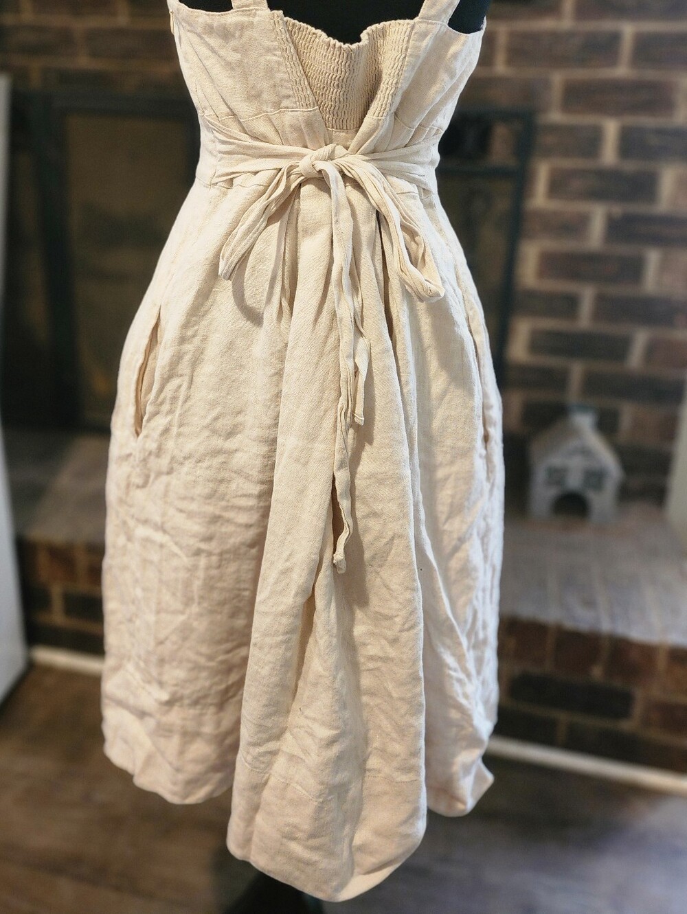 Talbots Linen Cotton Dress - Picture 2 of 6